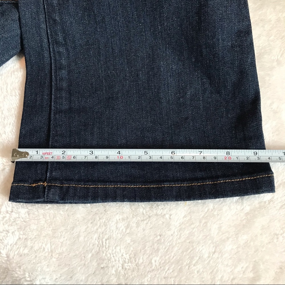 Tommy Hilfiger modern bootcut dark blue jeans size 8S - Picture 7 of 14